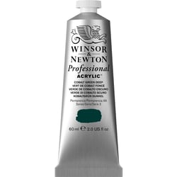 Professional Acrylic Colour- 60ml - vert de cobalt foncé - Winsor & Newton