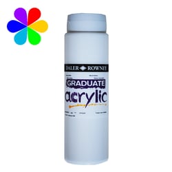 Acrylique fine Graduate Mixing White 500ml
