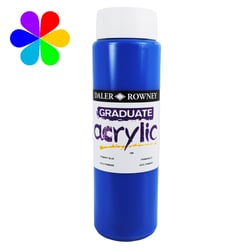 Peinture acrylique Daler Rowney 500ml Bleu primaire