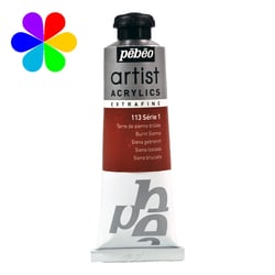 Acrylique extra-fine Pébéo 37 ml S1 113 Terre Sienne