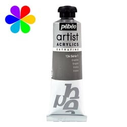 Acrylique extra-fine Pébéo 37 ml S1 134 Graphite