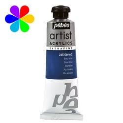 Acrylique extra-fine Pébéo 37 ml S2 265 Bleu Acier