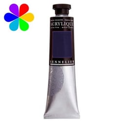 Acrylique extra-fine 60ml s5 Bleu anthraquinone