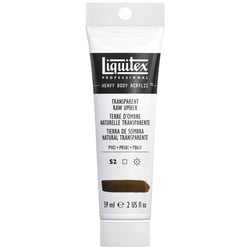Tube 59 ml de peinture acrylique Liquitex Heavy Body série 2 - Terre d'ombre naturelle - Extra-fine