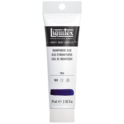 Tube 59 ml de peinture acrylique Liquitex Heavy Body série 3 - Bleu indanthrène - Extra-fine