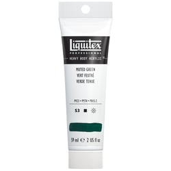 Tube 59 ml de peinture acrylique Liquitex Heavy Body série 3 - Vert feutré