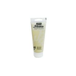 Tube 100 ml de peinture Studio Acrylics High Viscosity Pébéo - Blanc d'ivoire - Fine - Opaque