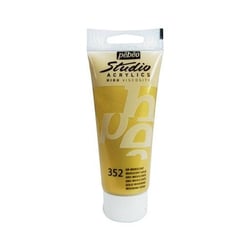 Tube 100 ml de peinture Studio Acrylics High Viscosity Pébéo - Or iridescent - Fine - Opaque