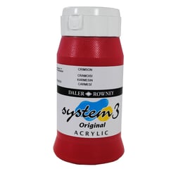 Acrylique System 3 - 500ml Daler Rowney - Cramoisie