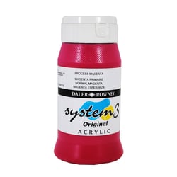 Acrylique System 3 - 500ml Daler Rowney - Magenta primaire