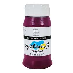 Acrylique System 3 - 500ml Daler Rowney - Pourpre