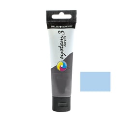 Tube 59 ml de peinture acrylique Daler Rowney - System 3 - Wedgwood
