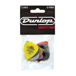 Dunlop - Lot de  12 médiators «Variety Pack» Dunlop Medium 