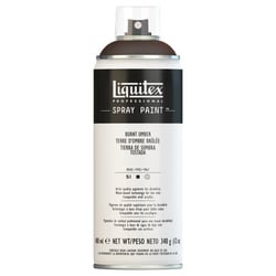 Bombe de peinture Liquitex Professionel Spray Paint 400 ml - terre d'Ombre brûlée - n°0128