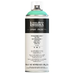 Bombe de peinture Liquitex Professionel Spray Paint 400 ml - vert phtalo bleuté - n°7317