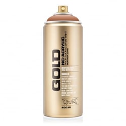 Bombe 400 ml de peinture acrylique Montana GOLD - Nougat G8090 - Fine - Opaque