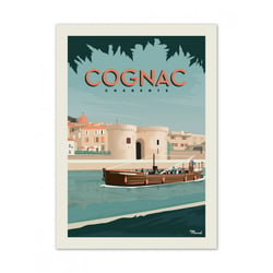 Affiche 50x70  «Cognac »