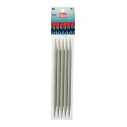 5 aiguilles à tricoter n°9 - plastique - 20 cm