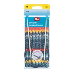 Aiguilles tricot circulaire n°4,5 - 80 cm