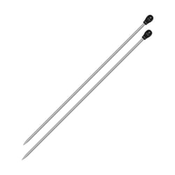 Aiguilles à tricoter n°4 - aluminium - 30 cm