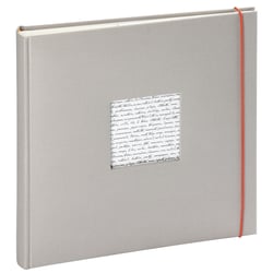 Album photo traditionnel Linéa 30 x30 cm Gris clair