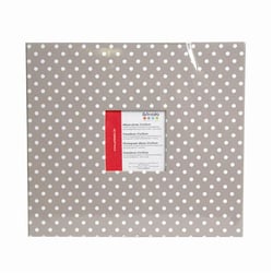 Album photo 30x30 cm - pois blanc beige