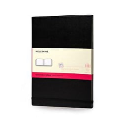 Carnet croquis - 21 x 29,7 cm - Moleskine - Pages unies - Noir