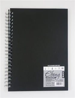 ALBUM  NOIR A4 PORTRAIT 180G