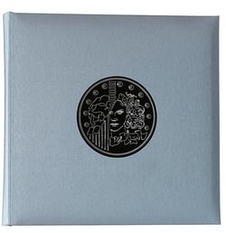 Classeur numismatique 24,5 x 25 cm Exacompta - Gris métallisé