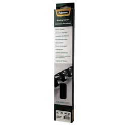 25 anneaux plastiques reliure 0.6 cm blancs