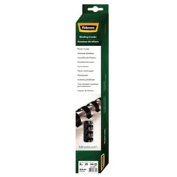 25 anneaux plastiques reliure 0.8 cm blanc