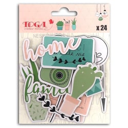 24 chipboards - Enjoy the little things