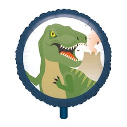 Ballon - rond avec motif dinosaure