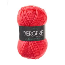 Barisienne Rose fluo - Bergère de France - Pelote de fil à tricoter