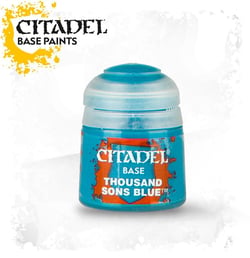 Peinture Citadel Base - 12 ml - Thousand Sons Blue