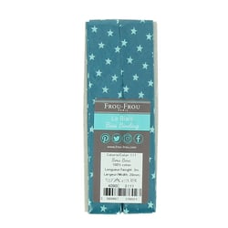 Ruban biais - 3 m -  Etoile Bora-bora