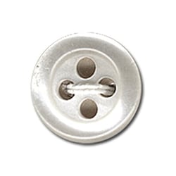 Bouton  - blanc - 11mm