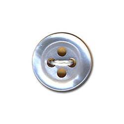Bouton - bleu givre - 9 mm