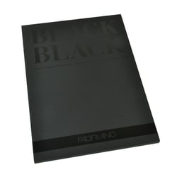 Bloc de 20 feuilles Black black A4 - 300g 