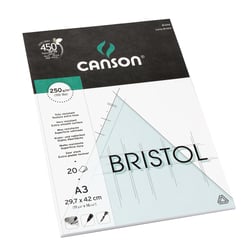 Canson C200454206 - Feuille Carton d'Art Studio® Bristol 50x65 0