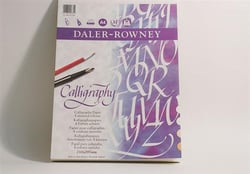 Bloc calligraphie 21x29.7A4 90g 32 feuilles
