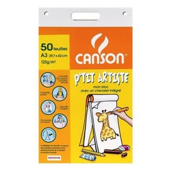 Bloc de papier format A3 pour chevalet