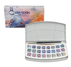 BOITE AQUA 24 1/2 GODETS VAN G BOITE AQUA 24 1/2 GODETS VAN GOGH