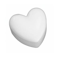 Boîte cœur polystyrène 15 cm