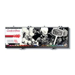 Conte A PARIS - Pastels carré - couleurs assorties - pack de 24