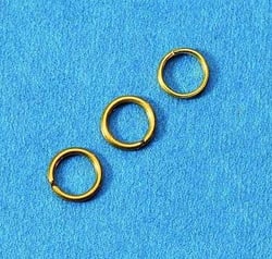 Boite De 60 Anneaux 7Mm Or Boite De 60 Anneaux 7Mm Or