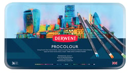 Boîte de 36 crayons de couleurs - Procolour Derwent
