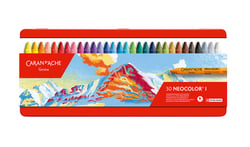 Boîte métal 30 craies NEOCOLOR® I - Caran d'Ache