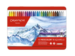 Boîte métal 40 couleurs Néoclor II - Caran d'Ache