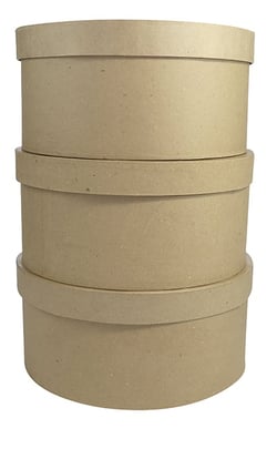 GRANDE BOITE RONDE D30X16CM